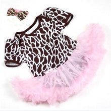 0-12M Lovely Baby Toddler Girls Ruffles Tutu Dress Romper One-Piece Outfit Dresses Clothes + Headband J4U66