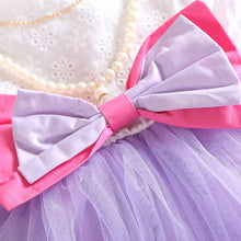 0 3y baby kids girls princess tutu dress bow necklace layered dresses J4U66