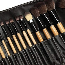 (24pcss ) Pro Makeup Brush Foundation Eye Shadows Lipsticks Powder Make Up Brushes Tools + PU Bag pincel maquiagem J4U66