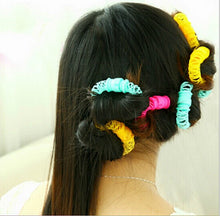 8 Pcs Hair Styling Roller Hairdress Magic Bendy Curler Spiral Curls DIY Tool J4U66