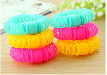 8 Pcs Hair Styling Roller Hairdress Magic Bendy Curler Spiral Curls DIY Tool J4U66