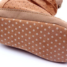 0~12 months rivets baby boy girls high boots suede zipper warm booties shoes J4U66