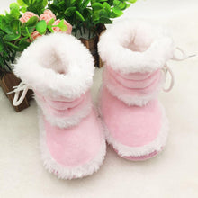 0~1 months baby warm booties girls boy soft sole boots crib infant shoes prewalkers J4U66