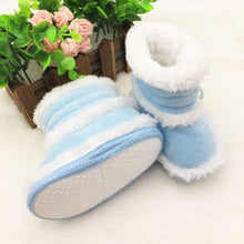0~1 months baby warm booties girls boy soft sole boots crib infant shoes prewalkers J4U66