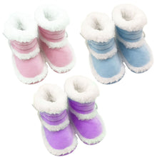 0~1 months baby warm booties girls boy soft sole boots crib infant shoes prewalkers J4U66