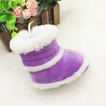 0~1 months baby warm booties girls boy soft sole boots crib infant shoes prewalkers J4U66