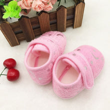 0-18Months Cute Infants Bay Boys Girls Shoes Cotton Crib Shoes Star Print First Walkers J4U66