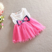 0-3Y Toddler Baby Kids Girls Princess Tutu Dress Bow Necklace Layered Dresses J4U66