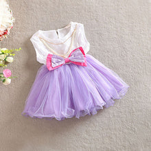 0-3Y Toddler Baby Kids Girls Princess Tutu Dress Bow Necklace Layered Dresses J4U66