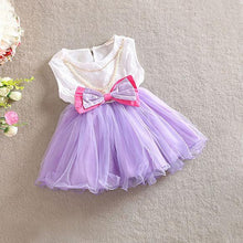 0-3Y Toddler Baby Kids Girls Princess Tutu Dress Bow Necklace Layered Dresses J4U66