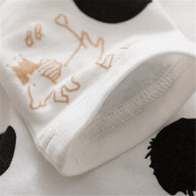 0-3Years Kids Baby Girls Boys Unisex Polka Dots Long Sleeve Blouse Tops T-Shirt Cotton Basic Tees Clothing PY1 J4U66