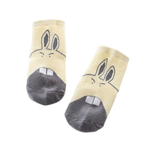0-4 Years Old Newborn Baby Infant Boys Girls Anti-slip Socks Cartoon Pattern Soft Socks PE3 J4U66