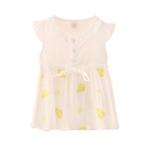 0-4Y Baby Girls Princess Dress Ruffle Button Tutu Kids Dresses  J4U66