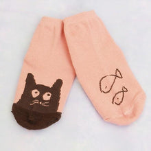 0~4 years cute baby kids girls boys soft socks cartoon owl pattern socks cotton socks J4U66