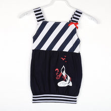 0-5T Cute Baby Kids Girls Dress Toddler Princess Party Tutu Striped Dresses J4U66