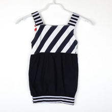 0-5T Cute Baby Kids Girls Dress Toddler Princess Party Tutu Striped Dresses J4U66