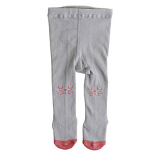 0-7Years Baby Girl Kids Cat Print Hosiery Pantyhose Pants Stockings Hose Tights 4Colors J4U66