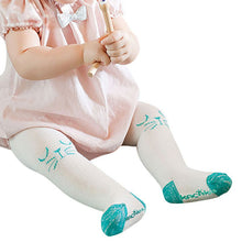 0-7Years Baby Girl Kids Cat Print Hosiery Pantyhose Pants Stockings Hose Tights 4Colors J4U66