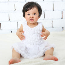 0-9M Baby Girls Clothes Headband+Romper Outfits Tutus Rose Dress J4U66