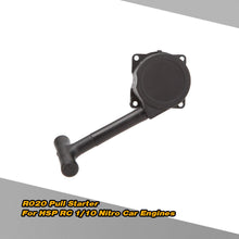 1/10 R020 Black Plastic Pull Starter for 1/10 HSP RC Nitro Car Engines RC Car Toys Upgrade Parts J4U66