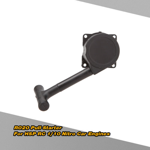 1/10 R020 Black Plastic Pull Starter for 1/10 HSP RC Nitro Car Engines RC Car Toys Upgrade Parts J4U66
