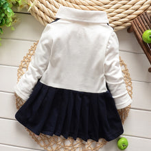 1-5Y Kids Girls Suspender Cotton Dress Long Sleeve Lace Floral Tops Baby Party Dresses PY J4U66
