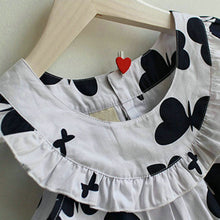 1~5 years princess baby girls dress kids print sweet one piece dresss J4U66