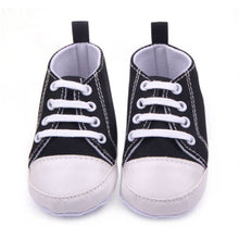 Baby Boy Girls Toddler Canvas Shoes Soft Sole Antislip Crib First Walkers 12 Colors J4U66