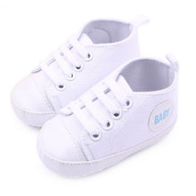 baby boy girls canvas shoes soft sole antislip crib first walkers 12 colors J4U66