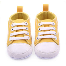 Baby Boy Girls Toddler Canvas Shoes Soft Sole Antislip Crib First Walkers 12 Colors J4U66