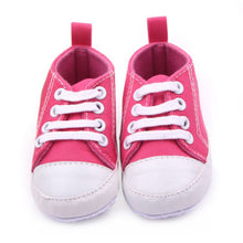 baby boy girls canvas shoes soft sole antislip crib first walkers 12 colors J4U66