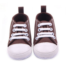 baby boy girls canvas shoes soft sole antislip crib first walkers 12 colors J4U66