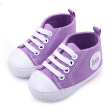baby boy girls canvas shoes soft sole antislip crib first walkers 12 colors J4U66
