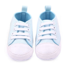 Baby Boy Girls Toddler Canvas Shoes Soft Sole Antislip Crib First Walkers 12 Colors J4U66