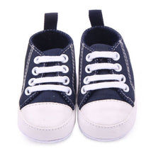 baby boy girls canvas shoes soft sole antislip crib first walkers 12 colors J4U66