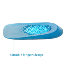 feet care tool half size shoes insole increase height gel insert insole for  12 shoes size men women foot taller pad J4U66