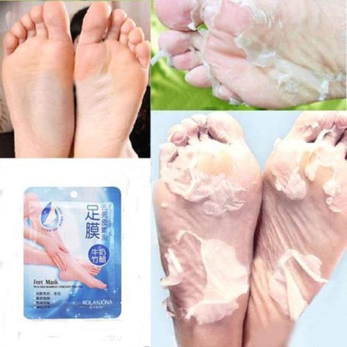 Baby Exfoliating Foot Mask Peeling Remove Dead Skin Cuticles Feet Care PY1 J4U66