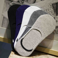 Men's Casual Cotton Loafer Boat Non-Slip Invisible Low Cut Socks  US 6-9 Men's sock J4U66