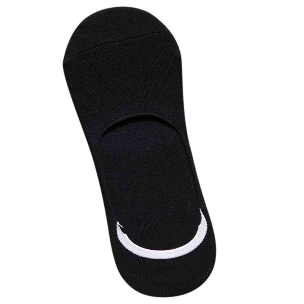 Men's Casual Cotton Loafer Boat Non-Slip Invisible Low Cut Socks  US 6-9 Men's sock J4U66