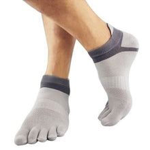 Men's Cotton Toe Sock Pure S Five Finger Socks Breathable 6 ColorsJFY66