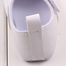 Newborn 0-12 Months Baby Girls PU Leather Shoes Princess Flower Crib Outdoor Kids Shoes  J4U66