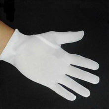 Practical Medium Thick Household Sanitary Gloves White Cotton Polyester Gloves Multipurpose Household Cleaning Tools J4U66
