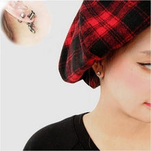 Punk Cool Retro 3D Revolver Shape Earring Bullet Gun Shape Ear Stud Earrings Earlets J4U66