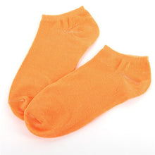 and Ladies Girls Cotton Boat Socks Casual Candy Color Sock PY6 J4U66