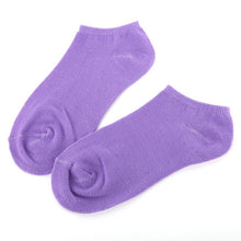 and Ladies Girls Cotton Boat Socks Casual Candy Color Sock PY6 J4U66