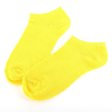 and Ladies Girls Cotton Boat Socks Casual Candy Color Sock PY6 J4U66