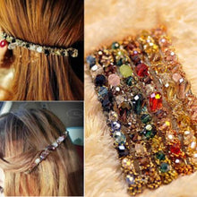 Headwear Hair Clips Women Girls Korean Crystal Rhinestone Barrette Hairpin Hair Accessory  J4U66