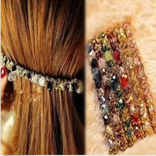 Headwear Hair Clips Women Girls Korean Crystal Rhinestone Barrette Hairpin Hair Accessory  J4U66