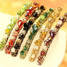 Headwear Hair Clips Women Girls Korean Crystal Rhinestone Barrette Hairpin Hair Accessory  J4U66