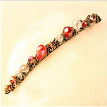 Headwear Hair Clips Women Girls Korean Crystal Rhinestone Barrette Hairpin Hair Accessory  J4U66